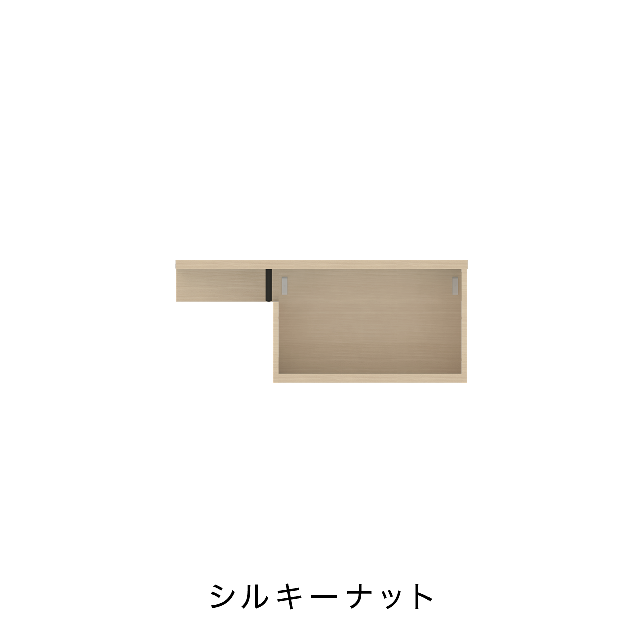 TVサイドオープンボード 幅90cm 奥行33cm アクセント 収納 MA-H90BR