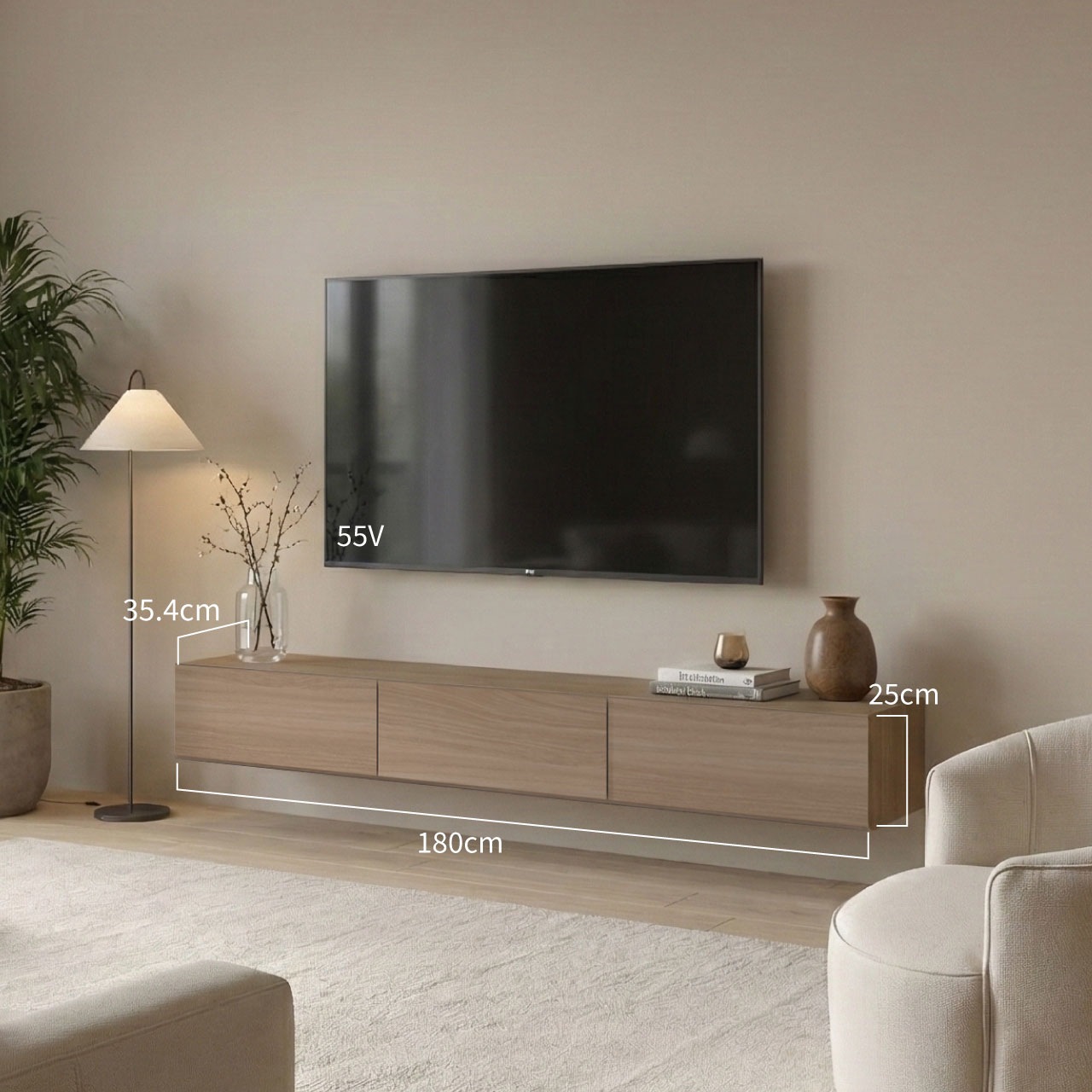 モーダエンカーサ　ウォールナット　テレビボード モーダエンカーサ ウォールナット テレビボード