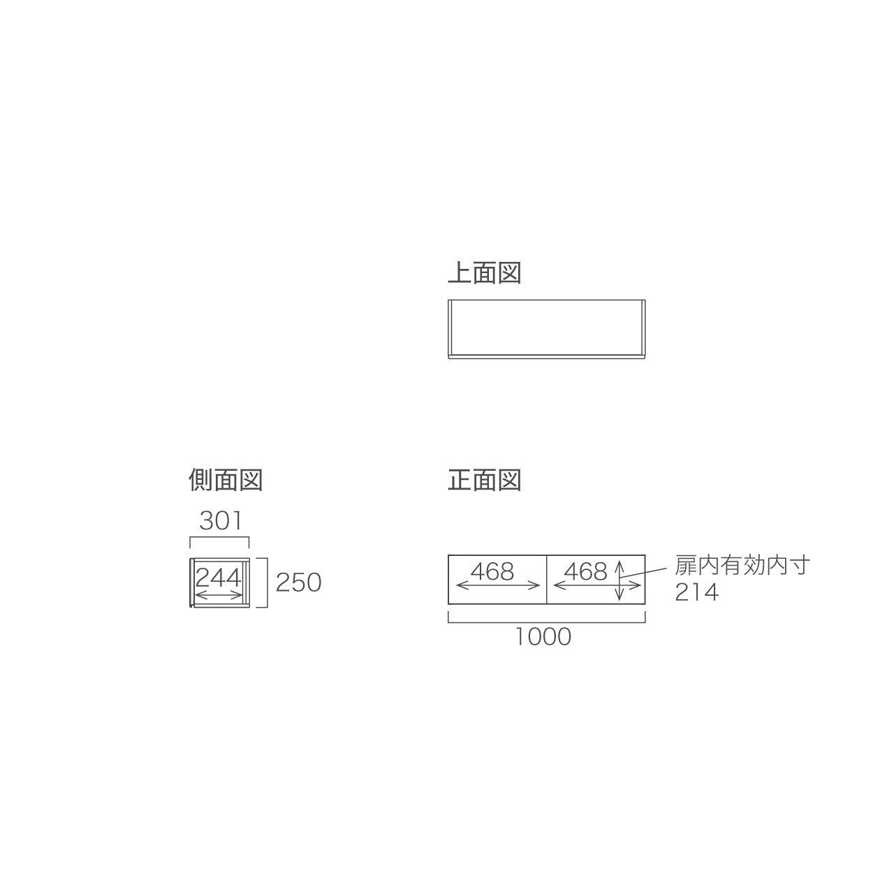 板フラップ扉 MA-S100A