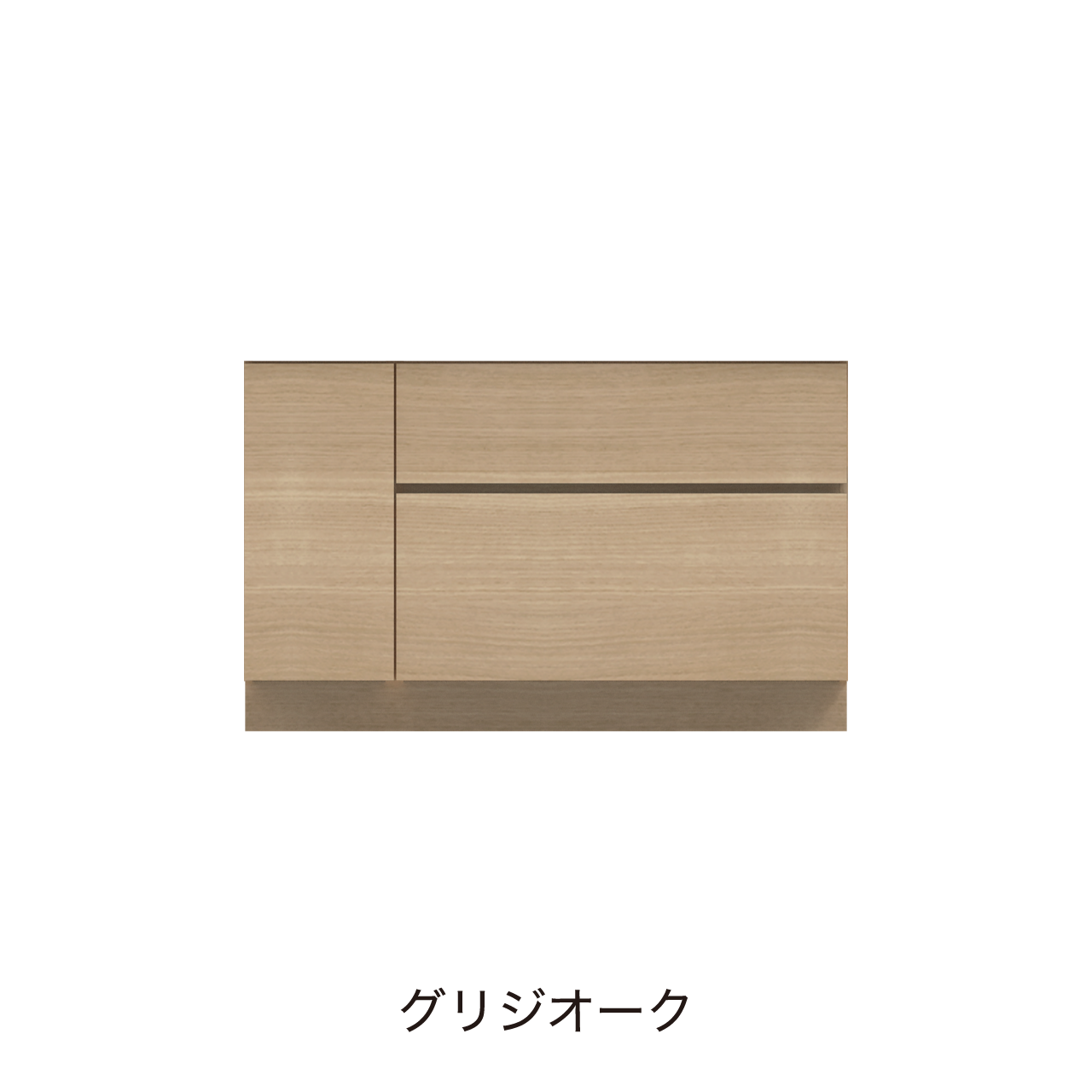 フロアタイプキャビネット 引出収納 扉収納 洗面ボウルあり ボウル右寄せ 幅120cm 奥行55cm カウンター高さ75cm 洗面台 洗面所収納 MA-QC1200R