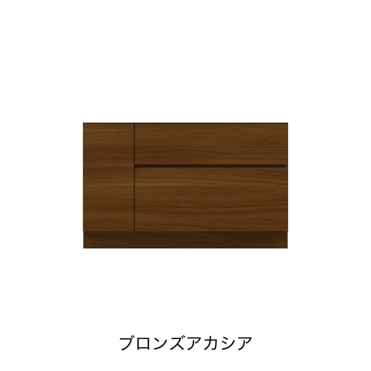 フロアタイプキャビネット 引出収納 扉収納 洗面ボウルあり ボウル右寄せ 幅120cm 奥行55cm カウンター高さ75cm 洗面台 洗面所収納 MA-QC1200R