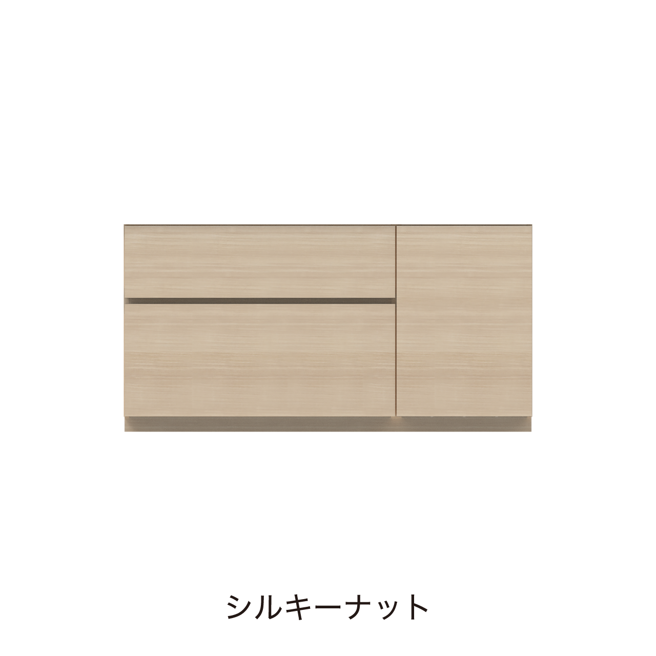 フロアタイプキャビネット 引出収納 扉収納 洗面ボウルあり ボウル左寄せ 幅135cm 奥行55cm カウンター高さ70cm 洗面台 洗面所収納 MA-QD1350L