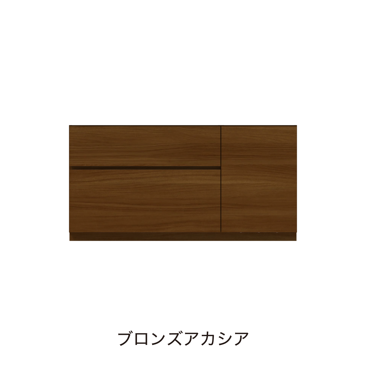 フロアタイプキャビネット 引出収納 扉収納 洗面ボウルあり ボウル左寄せ 幅135cm 奥行55cm カウンター高さ70cm 洗面台 洗面所収納 MA-QD1350L
