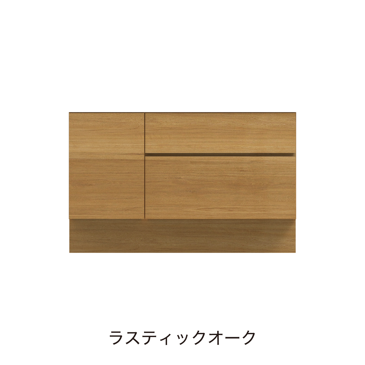 フロアタイプキャビネット 引出収納 扉収納 洗面ボウルあり ボウル右寄せ 幅135cm 奥行55cm カウンター高さ85cm 洗面台 洗面所収納 MA-QA1350R