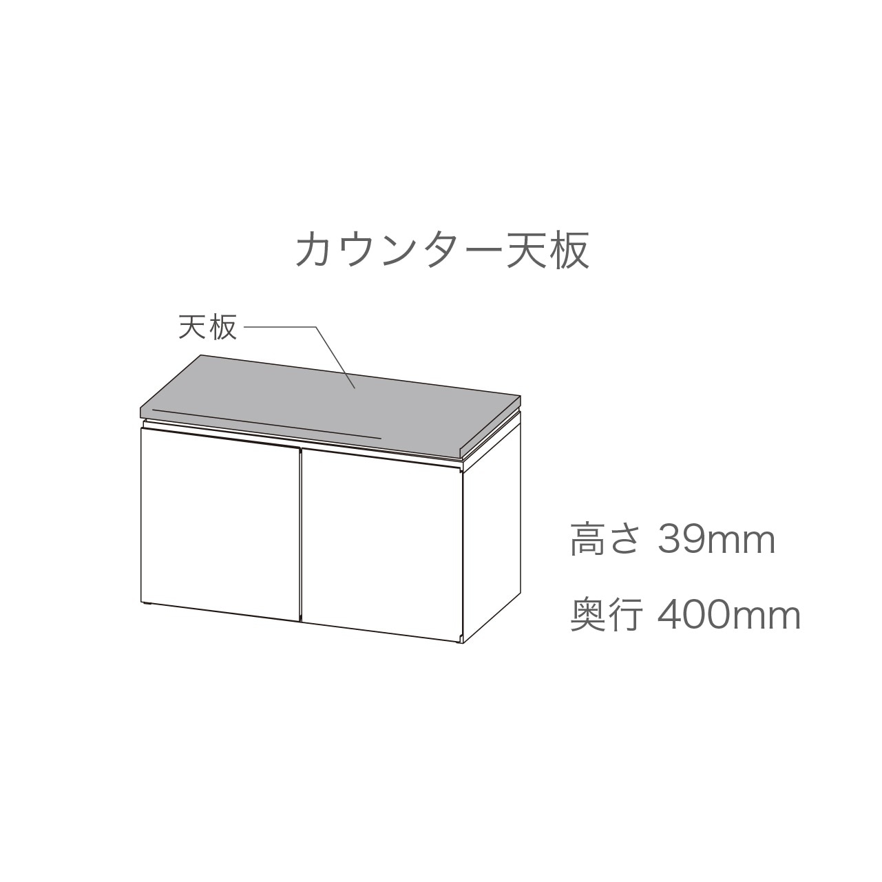 玄関・エントランス収納 天板 単品購入不可 カラータイプA MA-TG225