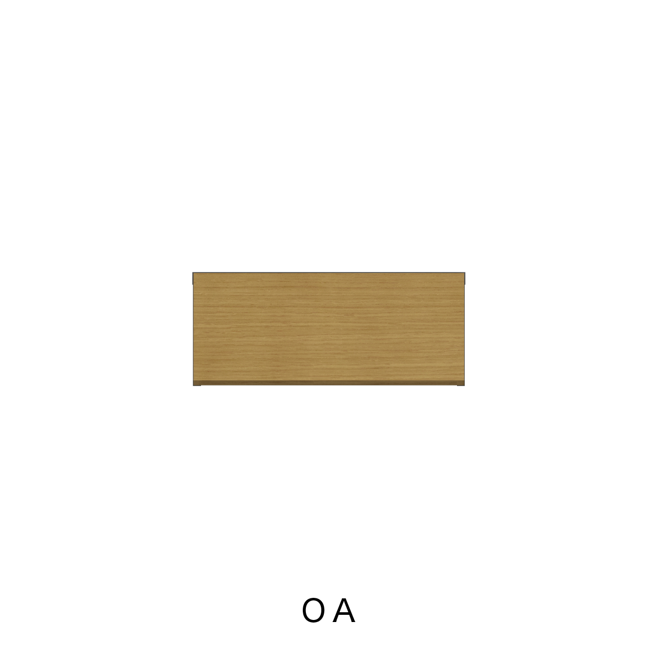 突板TVサイドボード 引出 壁掛け 幅60cm 奥行36cm MA-60C-T