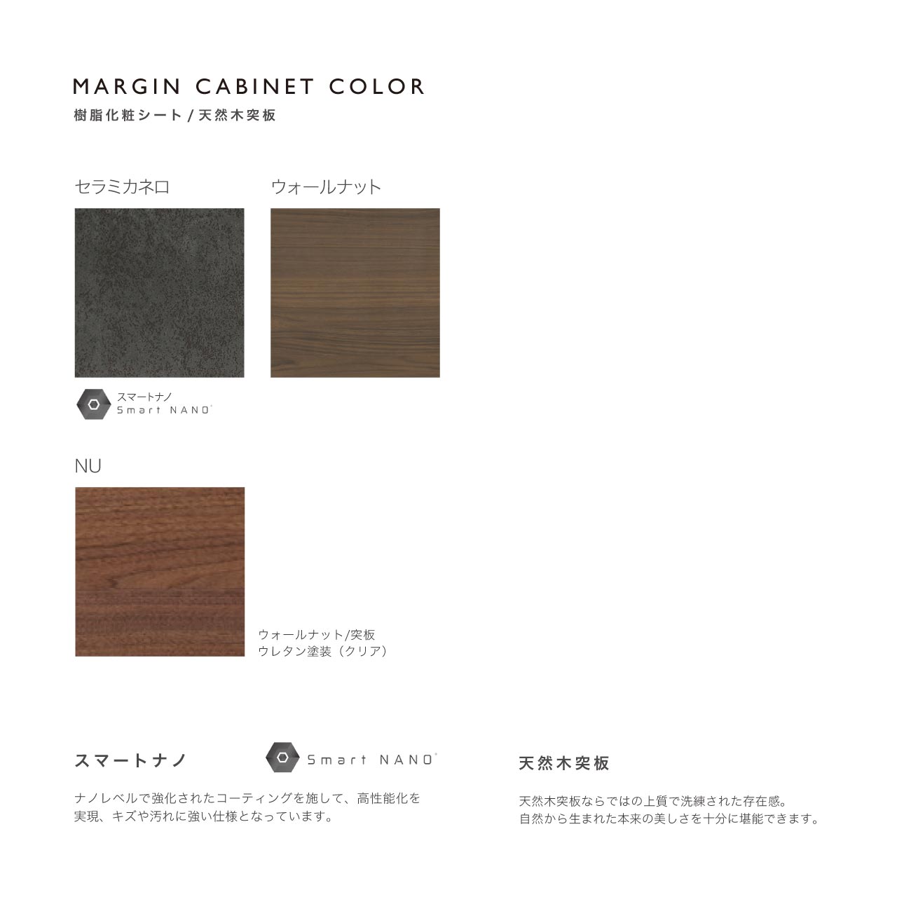 フロートテレビボード ウォールパネル ウォールナット セラミカネロ NU 内装用 壁 リブ材 ウッドパネル リビング MA-RIBPANEL-CASE03