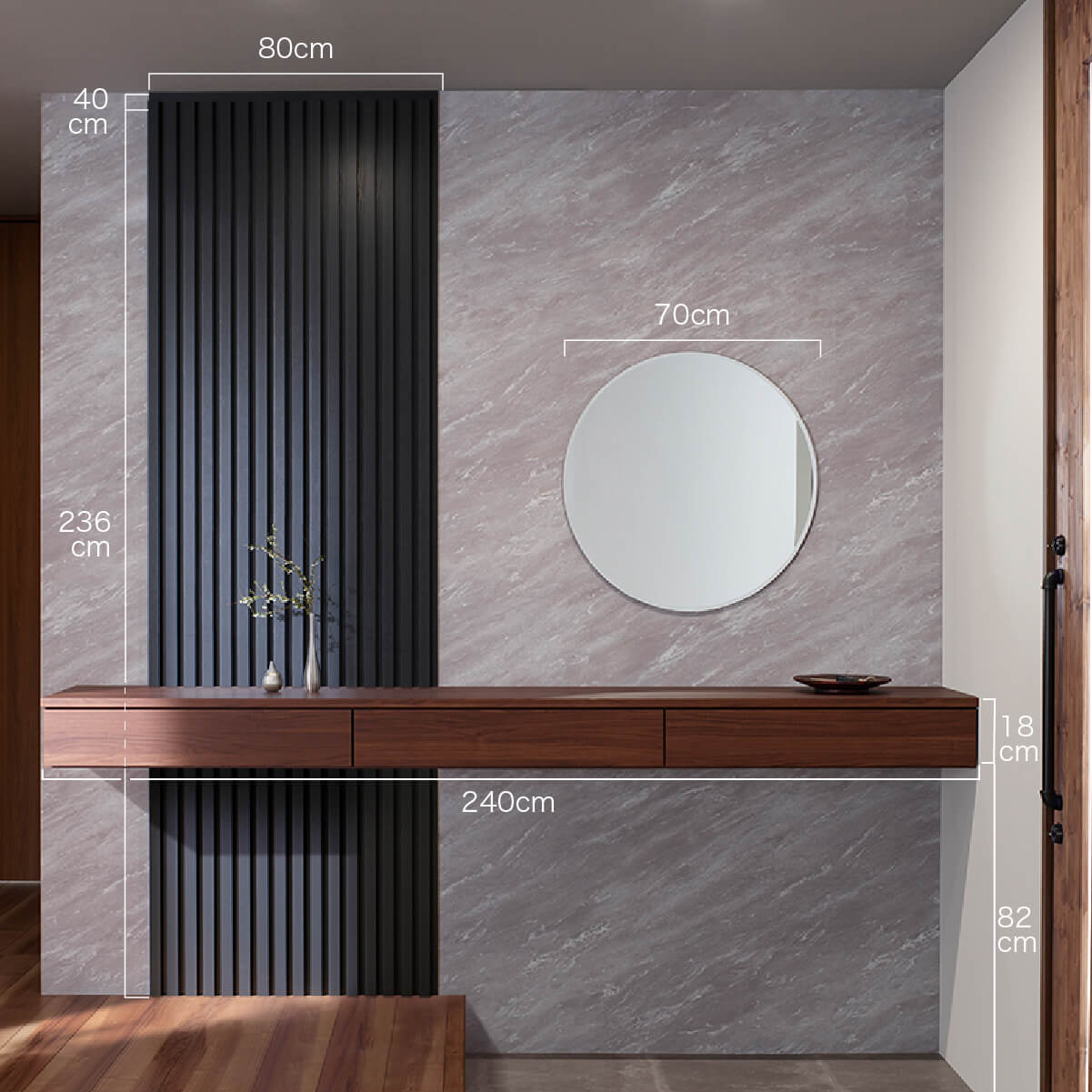 室内インテリアーちいさな石の家ー