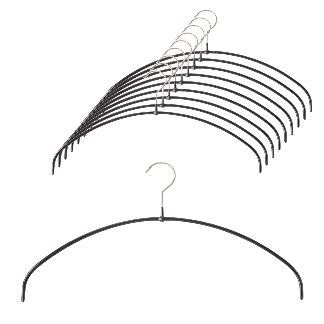 エコノミックライト40 10P ブラック | ドイツ製マワハンガー 公式