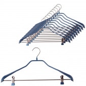 ボディーフォームクリップ42 10P ラメブルー