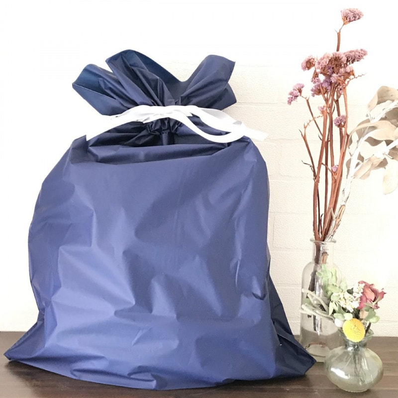 ギフトラッピング ネイビー