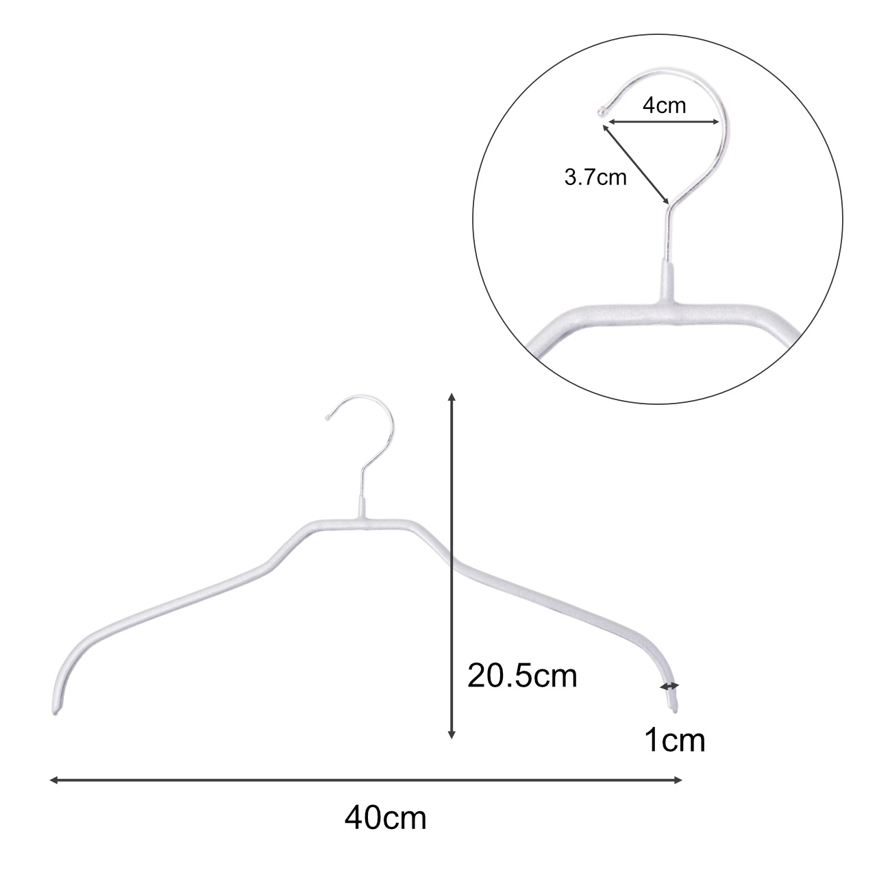 ミヤビシルエット41 10P グリッターシルバー