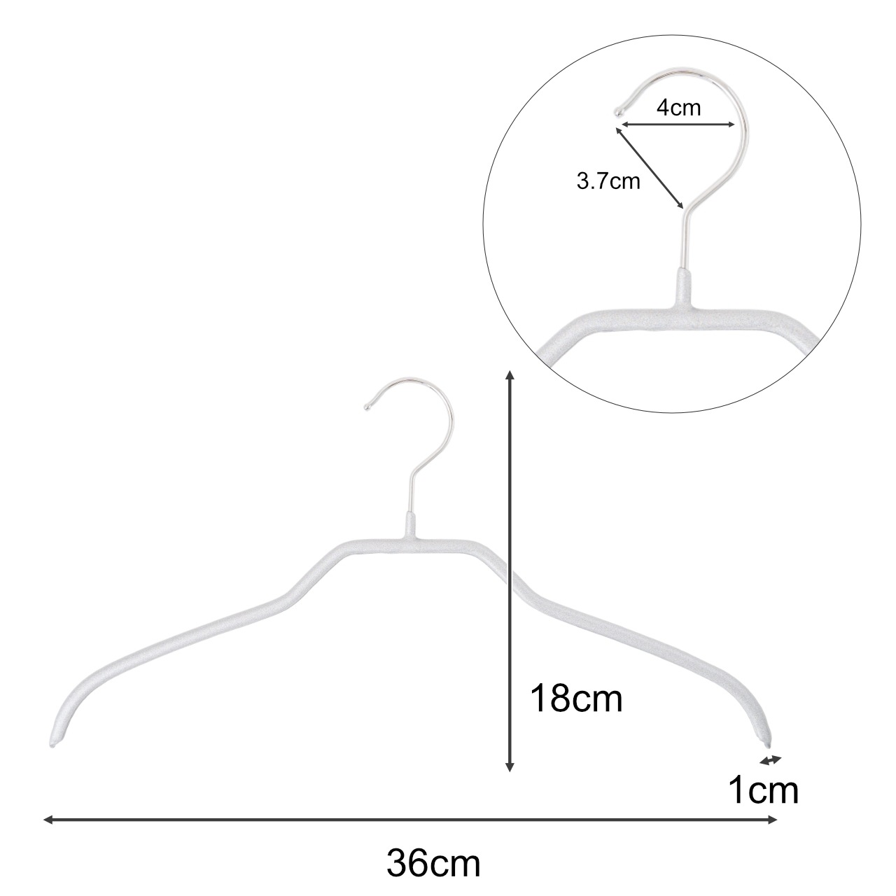 ミヤビシルエット36 10P グリッターシルバー