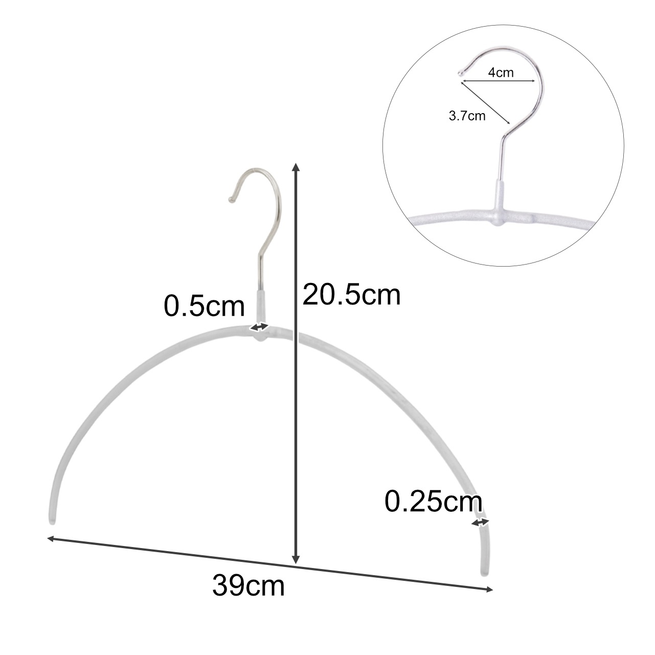 ミヤビエコノミックライト40 10P グリッターシルバー