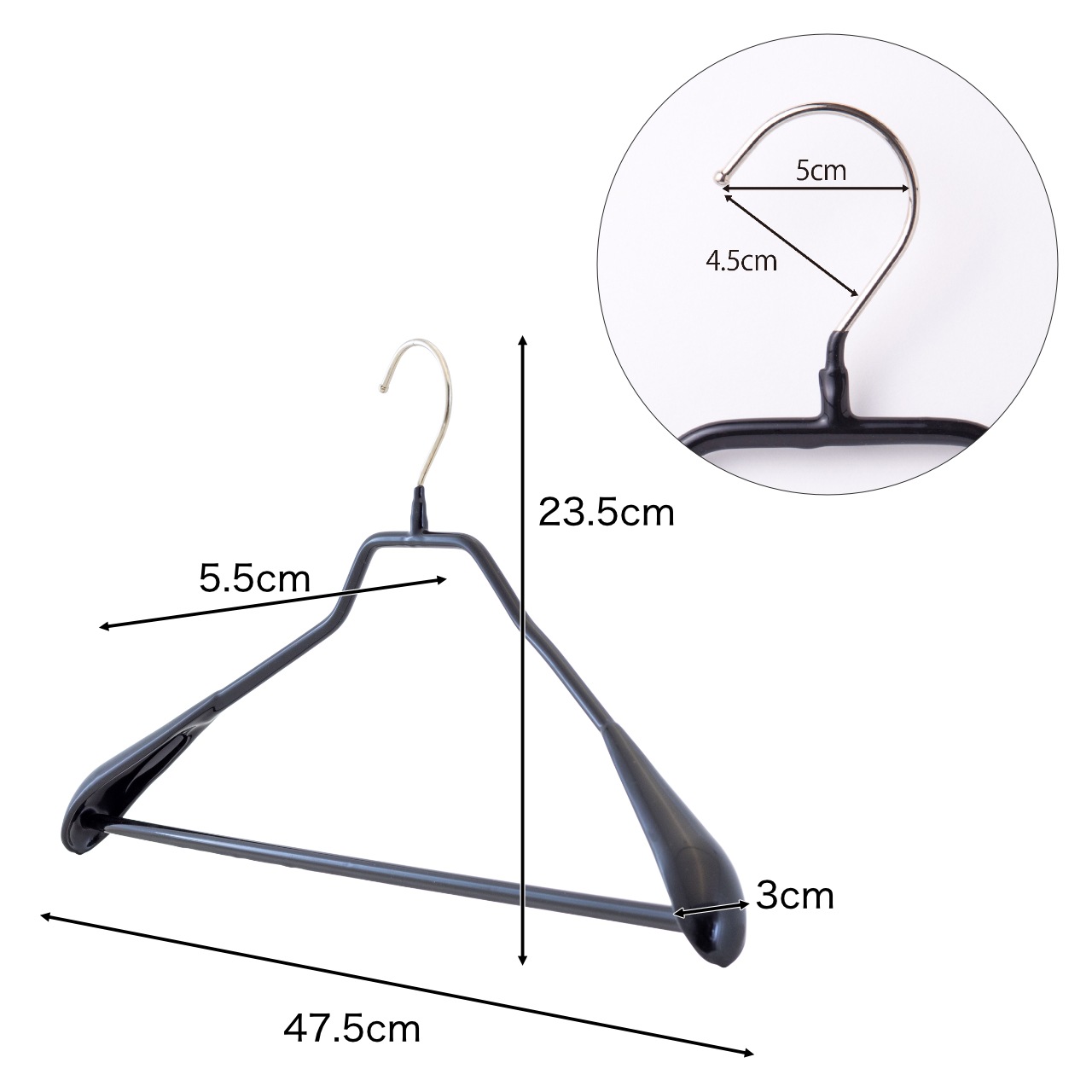 ボディーフォームバー46 10P ブラック