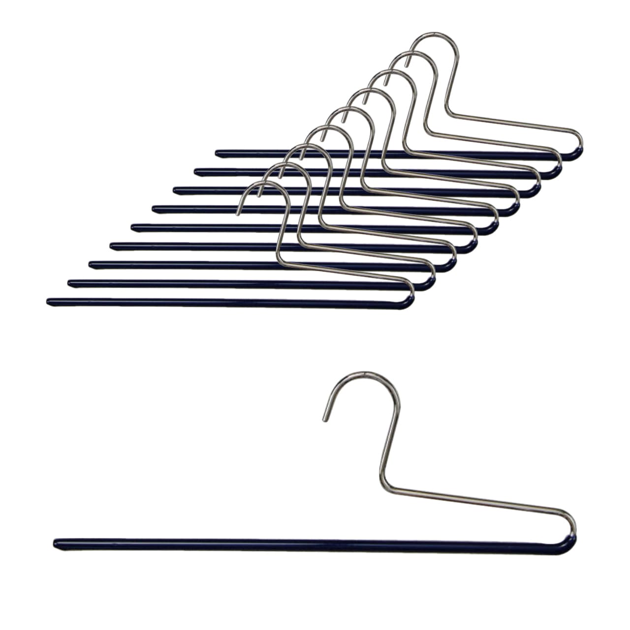 シングルパンツ 10P ダークブルー