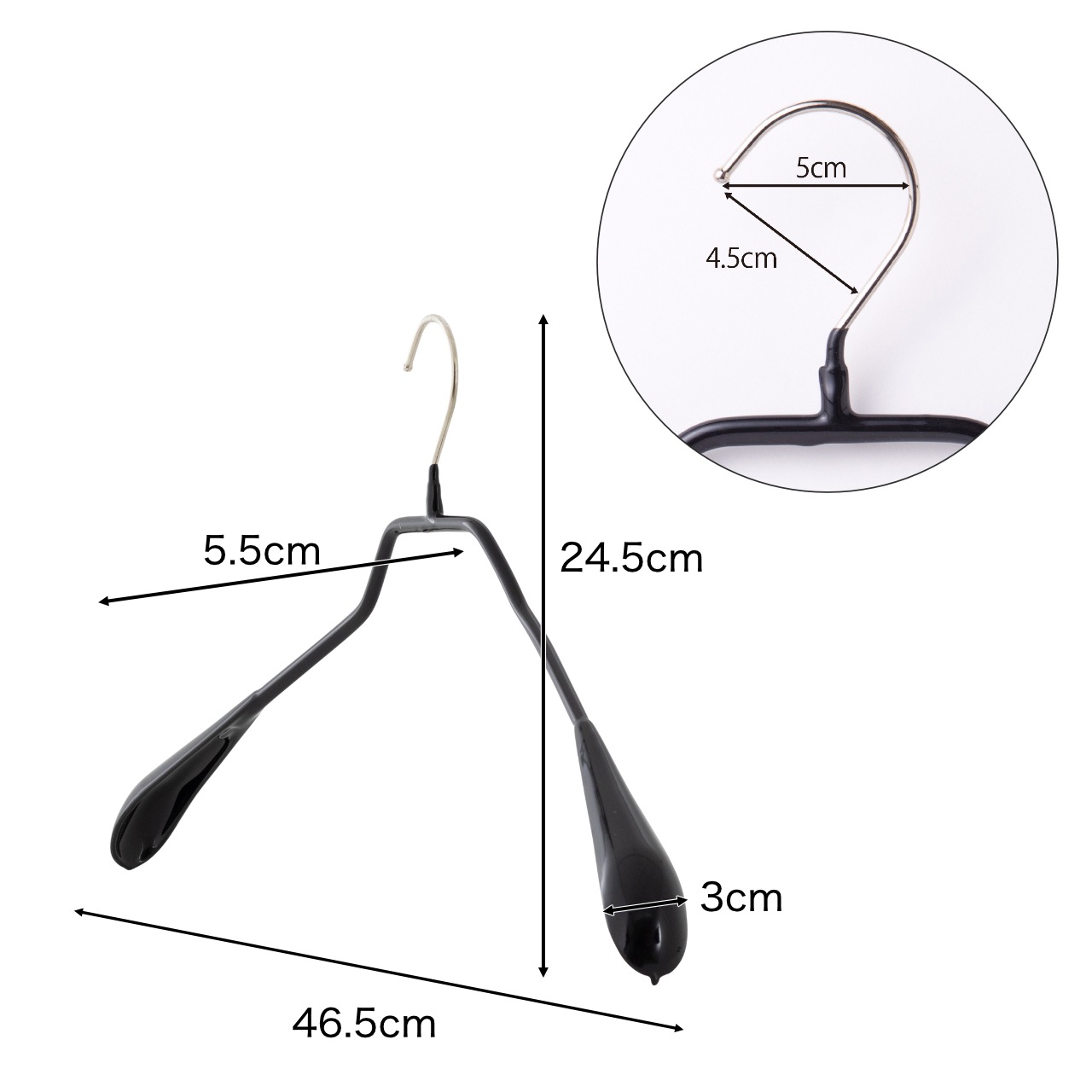 ボディーフォーム46 10P ブラック