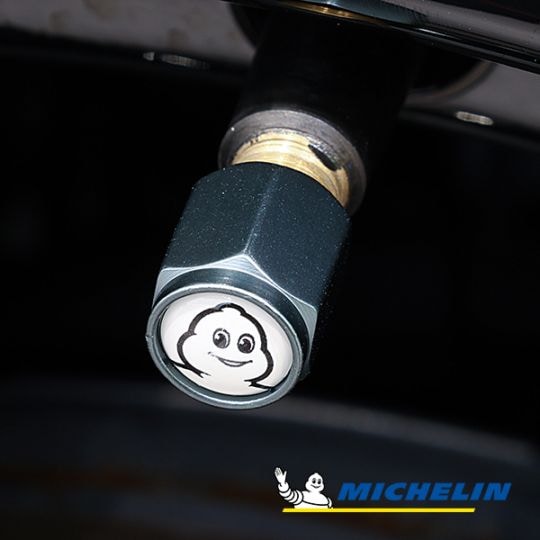 MICHELIN 正規品 汎用エアバルブキャップ 4個セット