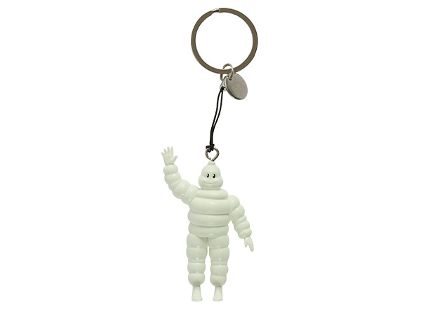 MICHELIN 正規品 キーホルダー キーリング 3D グリーティング ビバンダム ミシュランマン