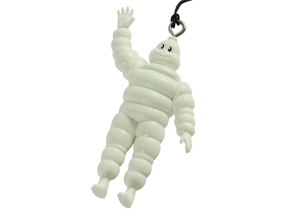 MICHELIN 正規品 キーホルダー キーリング 3D グリーティング ビバンダム ミシュランマン