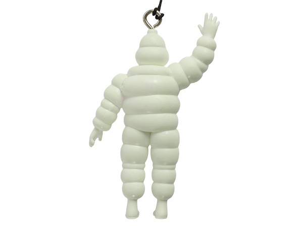 MICHELIN 正規品 キーホルダー キーリング 3D グリーティング ビバンダム ミシュランマン