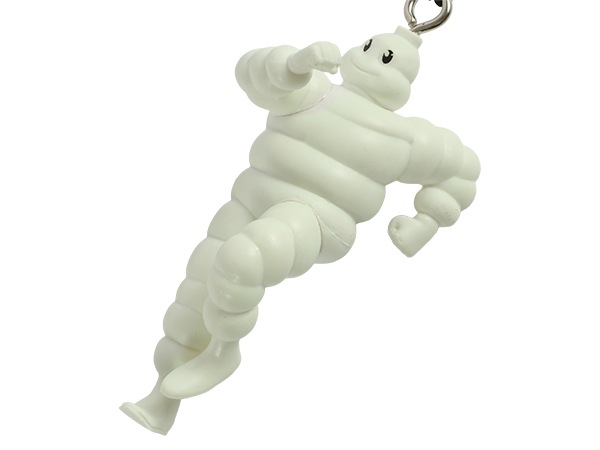 MICHELIN 正規品 キーホルダー キーリング 3D スプリンター ビバンダム ミシュランマン