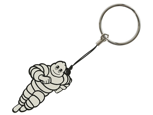 MICHELIN 正規品 キーホルダー キーリング 2D スプリンター ビバンダム ミシュランマン