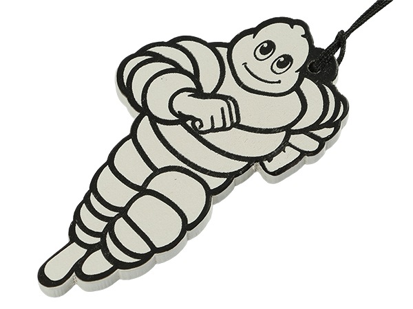 MICHELIN 正規品 キーホルダー キーリング 2D スプリンター ビバンダム ミシュランマン