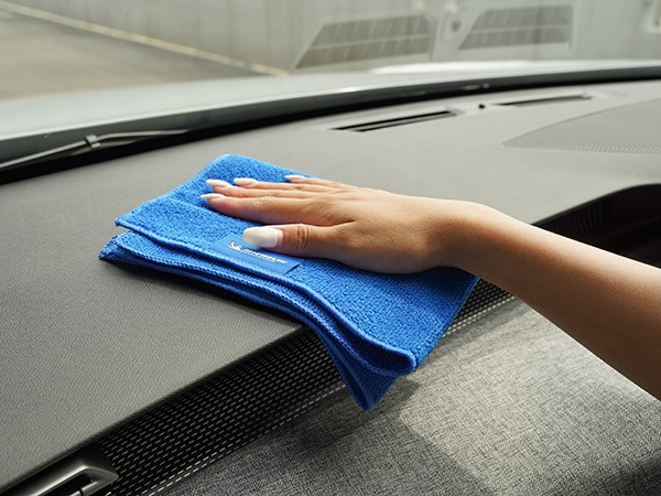MICHELIN 正規品 マイクロファイバークロス3枚セット ブルー 30cm x 40cm 多目的クロス 洗車 埃取り