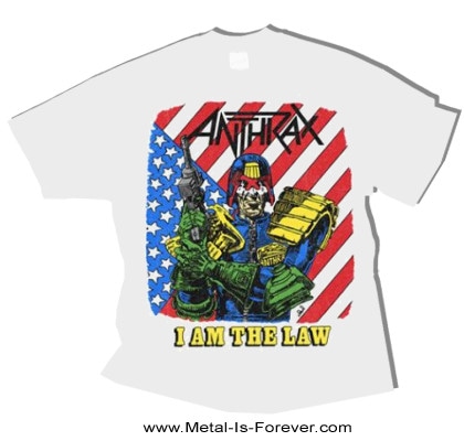 取り扱い終了商品】ANTHRAX -アンスラックス- I AM THE LAW 「アイ
