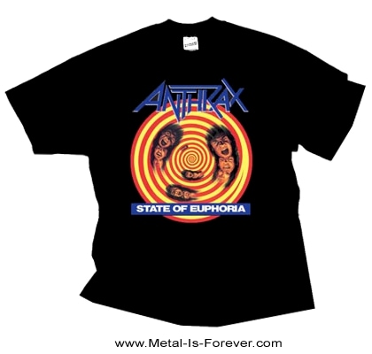 ANTHRAX -���󥹥�å���- STATE OF EUPHORIA �֥��ơ��ȡ����֡��桼�ե����ꥢ�� �ԥ����