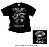 BLACK LABEL SOCIETY -�֥�å����졼�٥롦���������ƥ�- HELL RIDING �֥إ롦�饤�ǥ��󥰡� T�����