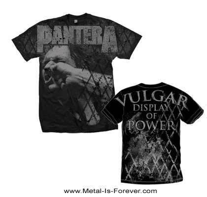 お取り寄せ商品】PANTERA -パンテラ- VULGAR DISPLAY OF POWER 「俗悪