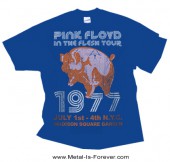 �ڤ����󤻾��ʡ�PINK FLOYD -�ԥ󥯡��ե�����- IN THE FLESH, NYC 77 TOUR  �֥��󡦥����ե�å���� 1977ǯ�ĥ��� T����ġ��ʥ֥롼��