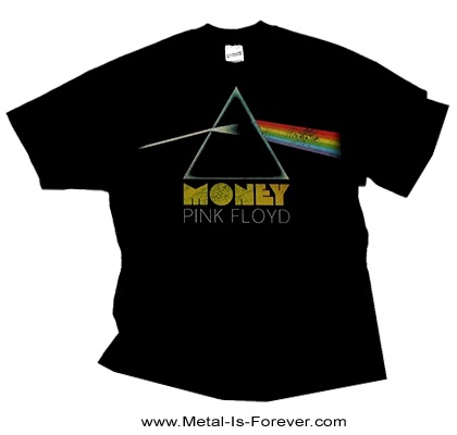 お取り寄せ商品 Pink Floyd ピンク フロイド Money マネー Tシャツ メタルｔシャツショップmetal Is Forever