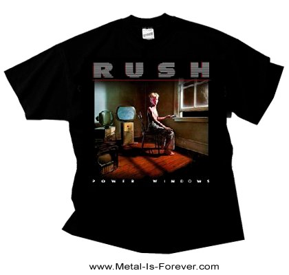 rush power windows t shirt