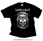 �ڤ����󤻾��ʡ�LAMB OF GOD -��ࡦ���֡����å�- SICKLE SKULL �֥��å��롦������� T�����