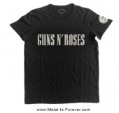 �ڤ����󤻾��ʡ�GUNS N' ROSES -���󥺡�����ɡ���������- LOGO & BULLET CIRCLE �֥���������ɡ��֥�åȡ���������� �ԥ����