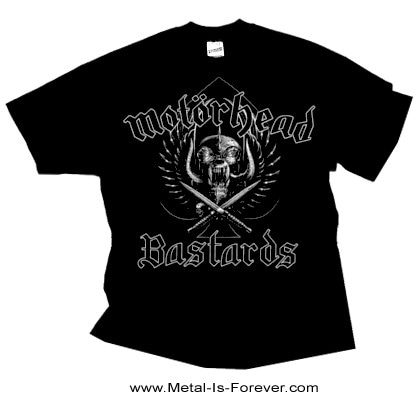motorhead bastards シャツ モーターヘッド バスターズ MOTORHEAD -モーターヘッド- BASTARDS 「バスターズ」 Tシャツ