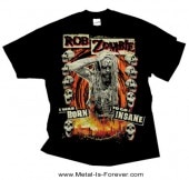 ROB ZOMBIE -���֡������- BORN TO GO INSANE �֥ܡ��󡦥ȥ������������󥻥���� T�����
