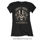 GUNS N' ROSES -���󥺡�����ɡ���������- TOP HAT, SKULL & PISTOLS LAS VEGAS �֥ȥåץϥåȡ������롦����ɡ��ԥ��ȥ롦�饹���������� ��ǥ������ԥ����