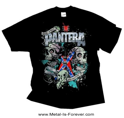 PANTERA -パンテラ- TEXAS SKULL 「テキサス・スカル」 Tシャツ
