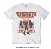 QUEEN -��������- 1976 TOUR SILHOUETTES ��1976ǯ�ĥ��������륨�åȡ� T����ġ����