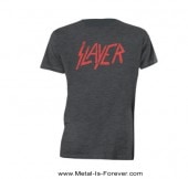 SLAYER -쥤䡼- DISTRESSED LOGO ֥ǥȥ쥹ȡ  Tġʥ㥳롦졼