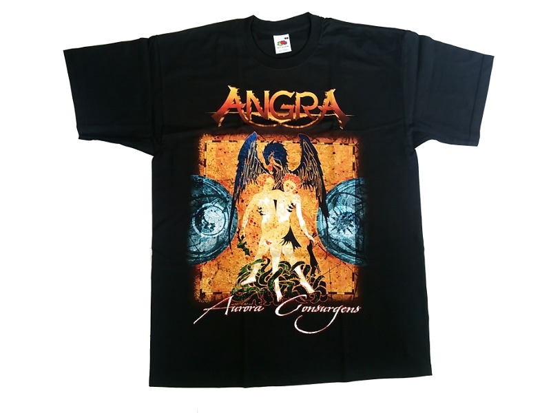 ANGRA アングラ　2025 日本公演限定Tシャツ　XXL テンプル ANGRA アングラ 2025 日本公演限定Tシャツ XXLサイズ リバース