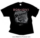 BON JOVI -�ܥ󡦥������- SLIPPERY WHEN WET �֥磻��ɡ����󡦥������ȥ꡼�ġ� T�����
