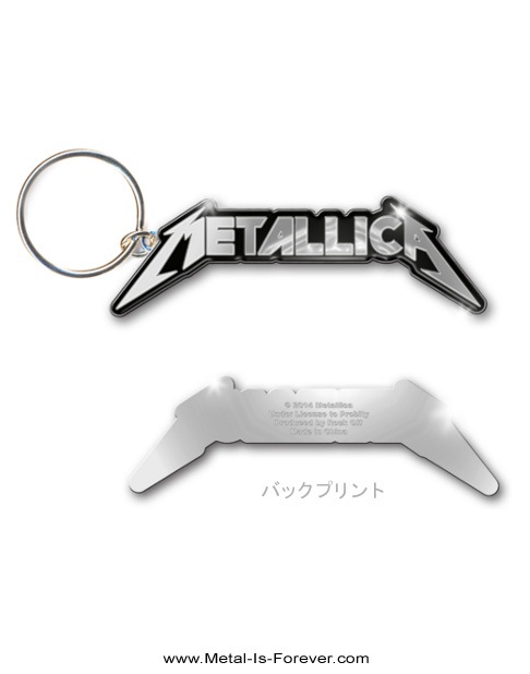 METALLICA -メタリカ- LOGO 「ロゴ」 キーチェーン｜メタルTシャツ専門
