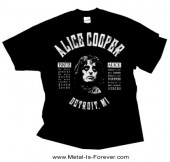 ALICE COOPER (アリス・クーパー)半袖Tシャツ 公式商品一覧 METAL IS