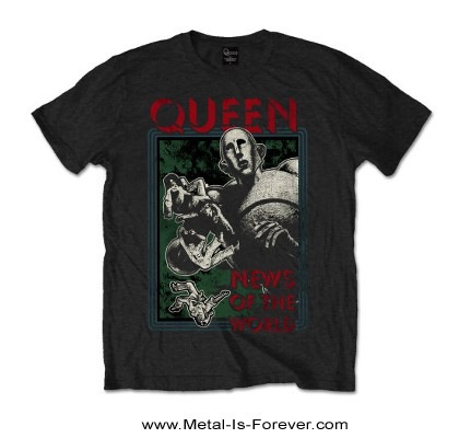 QUEEN -クイーン- NEWS OF THE WORLD 「世界に捧ぐ」 Tシャツ｜メタル 