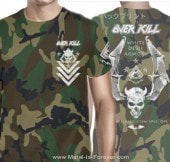 OVERKILL -��������������- WHITE DEVIL ARMORY �֥ۥ磻�ȡ��ǥӥ롦������꡼�� T����ġ��º̡�